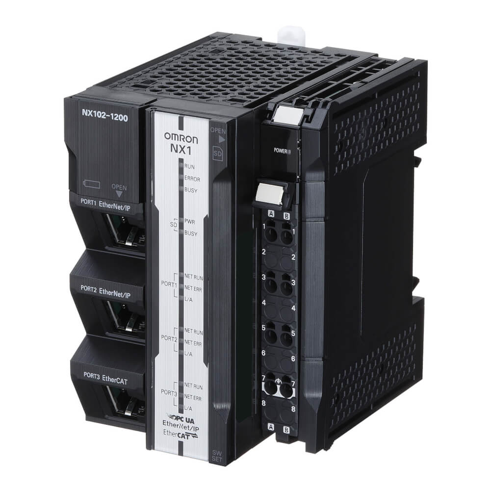 日本OMRON欧姆龙NX102-1200可编程逻辑控制器（PLC）CPU 单元