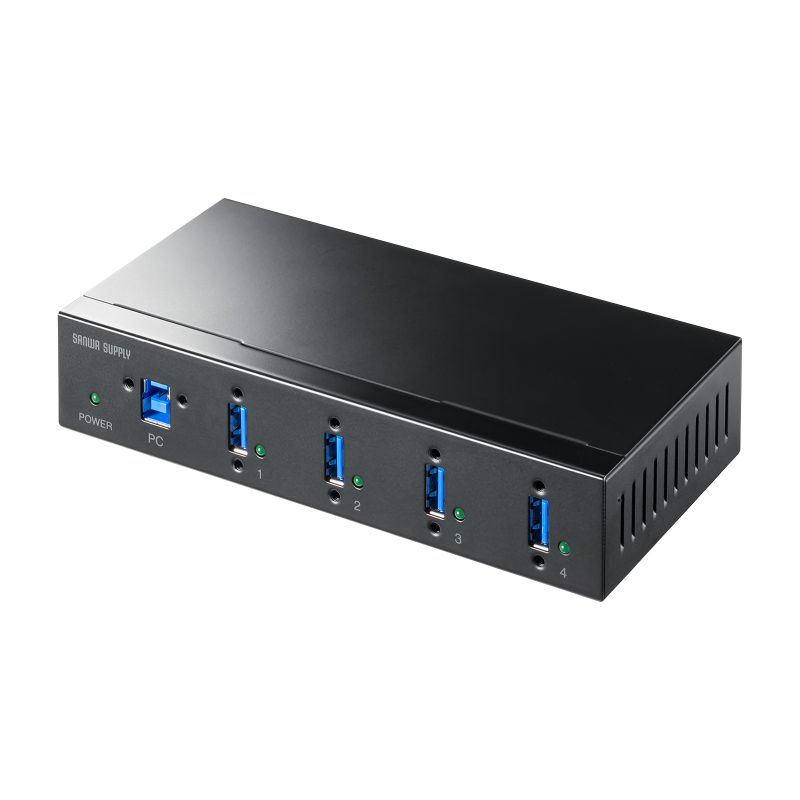 日本SANWA三和USB-3HFA04工业级USB集线器