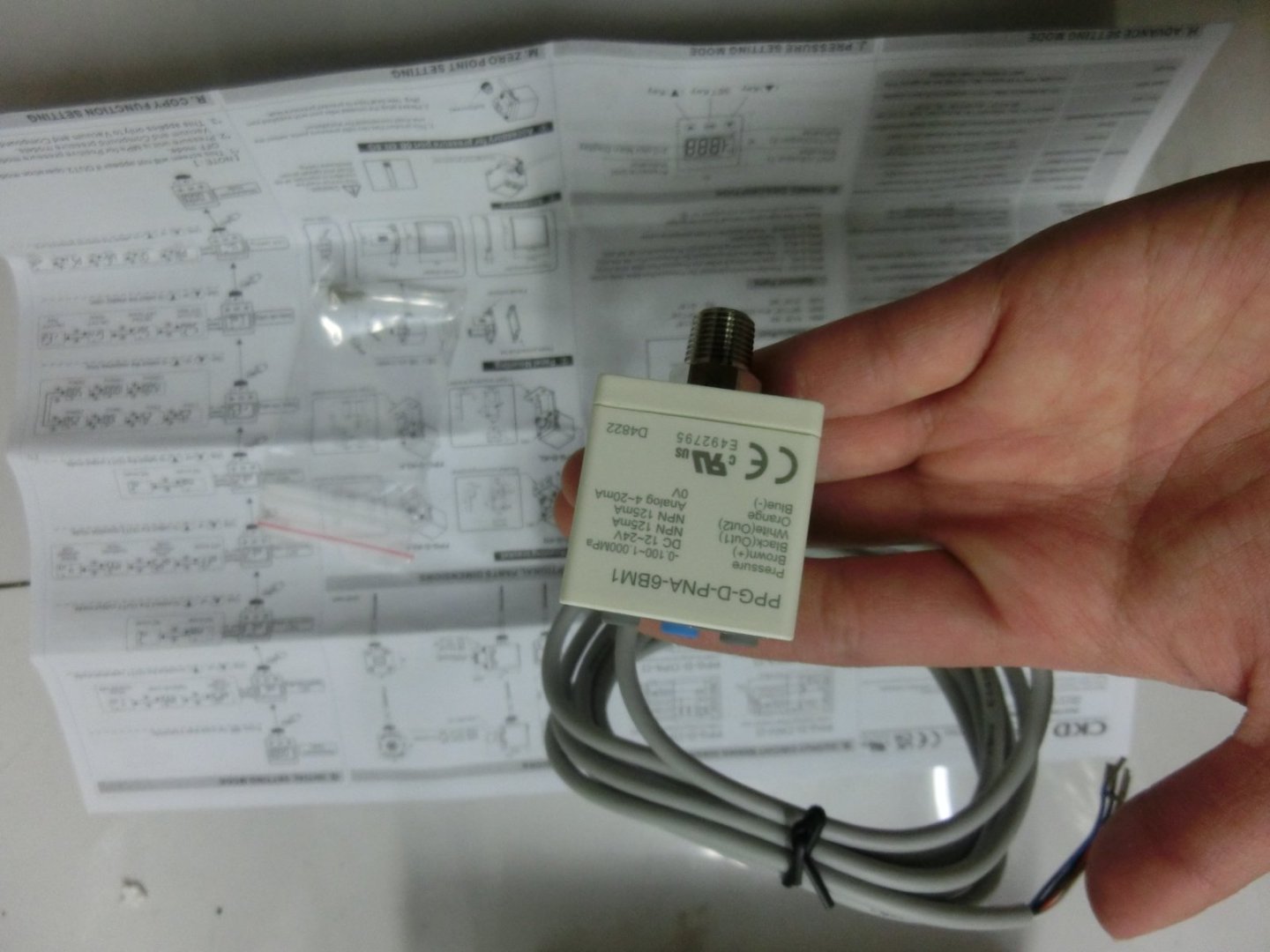 日本CKD喜开理PPG-D-PNA-6BM1压力传感器